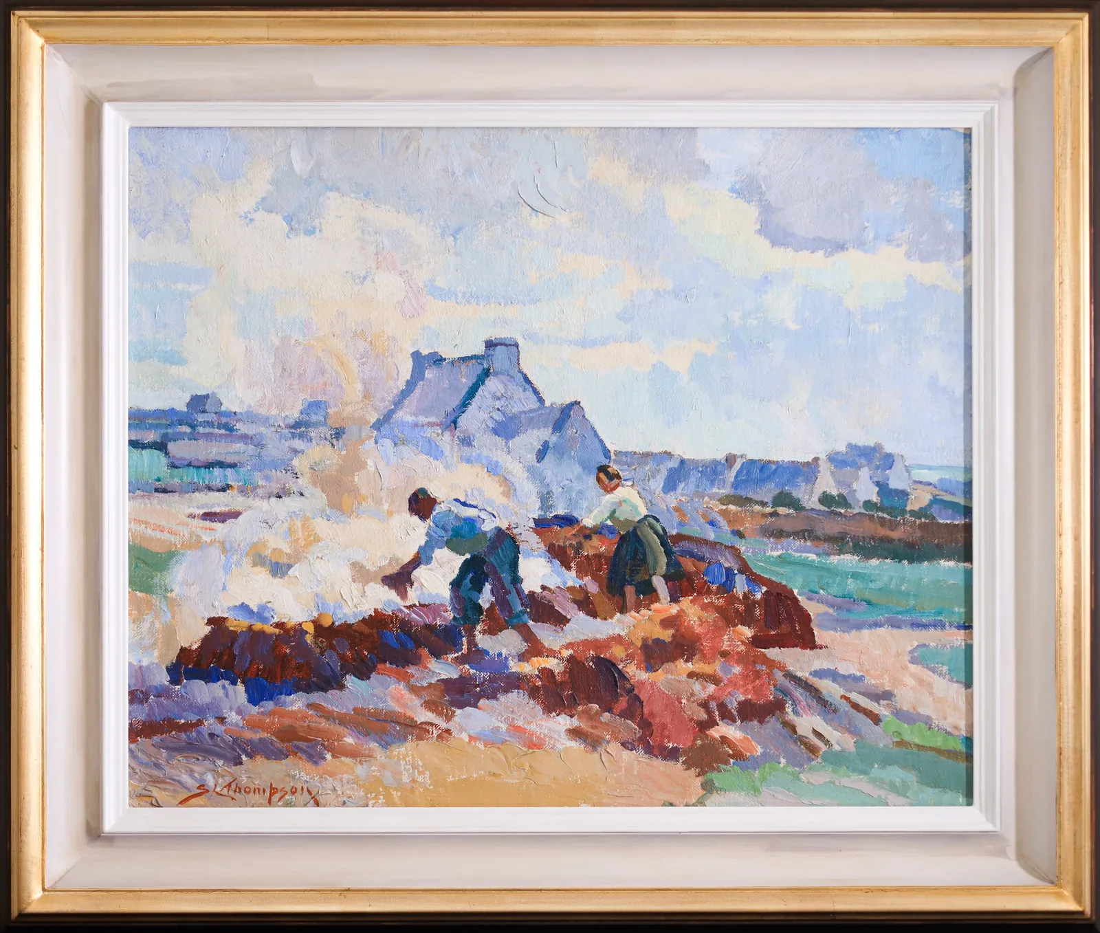 Sydney Lough Thompson, Burning Seaweed Concarneau