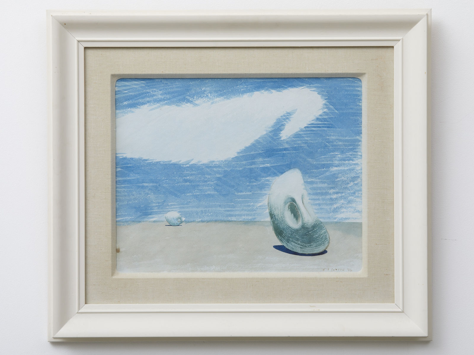 William (Bill) Sutton, Anchors and Cloud, 1952