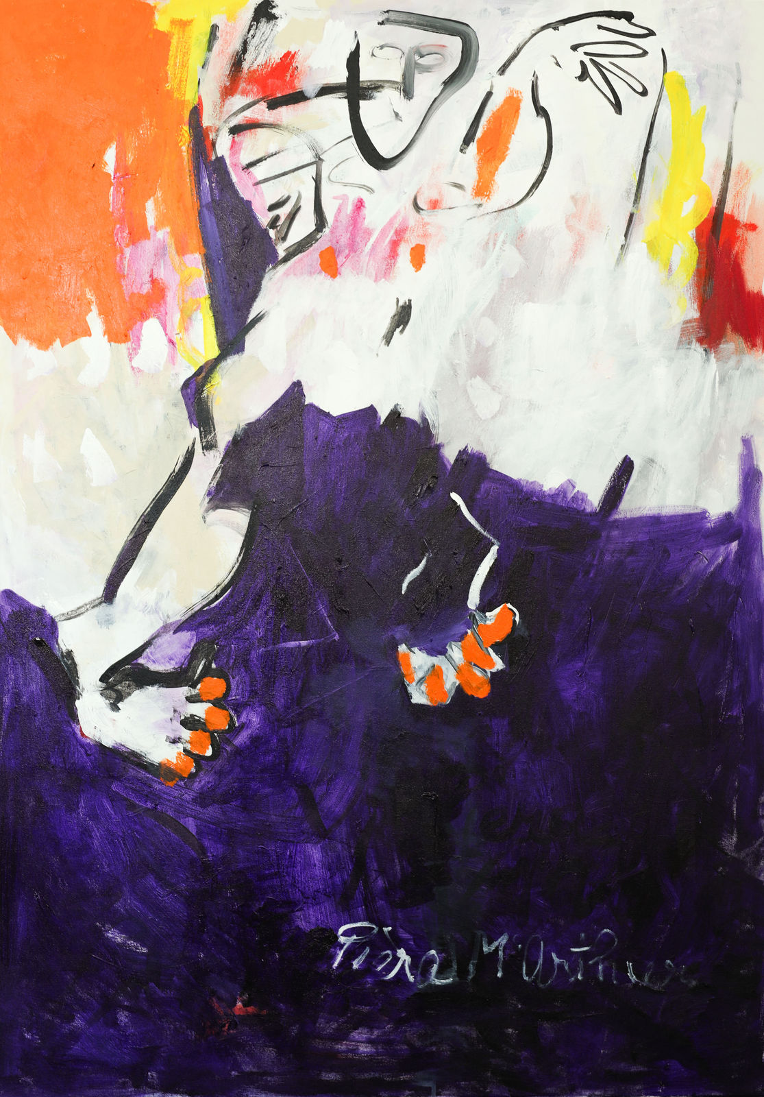 Piera McArthur, Painter at Work