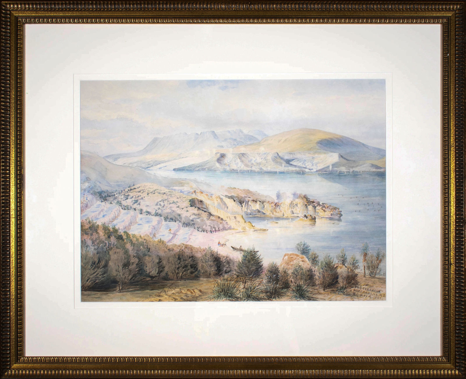 Henry Grant Lloyd, The Terraces, Rotomahana, 1881