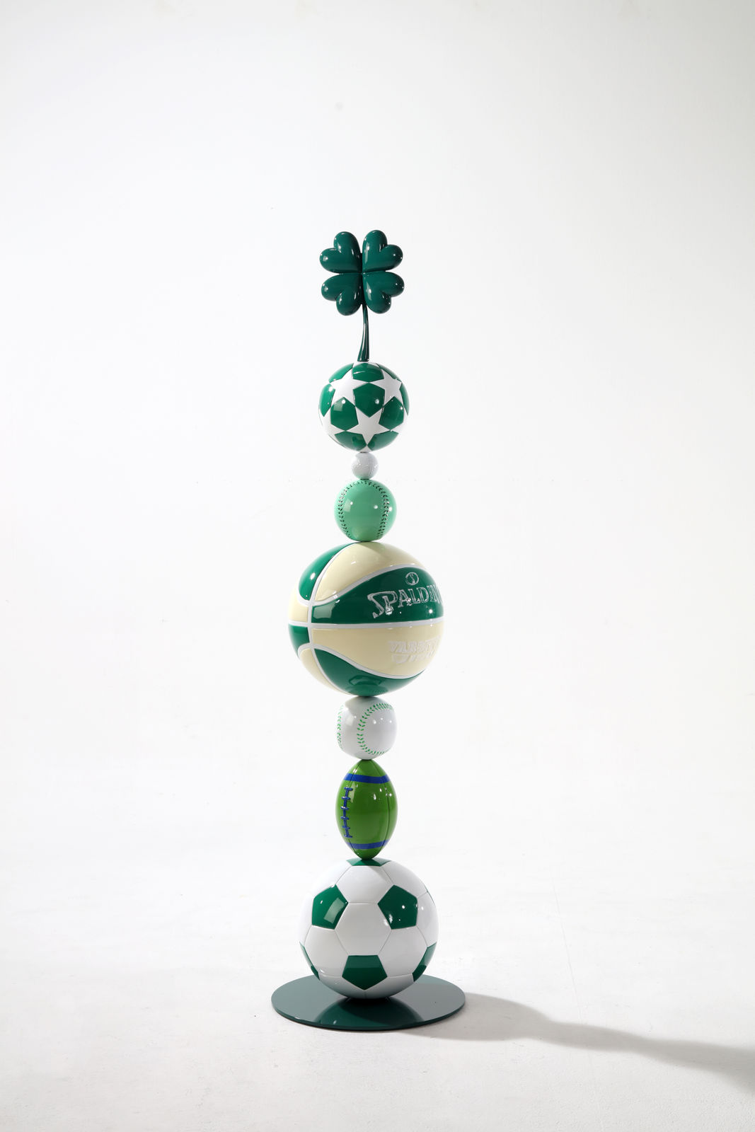 Eunsuk YOO, Sign Ball-Clover, 2024