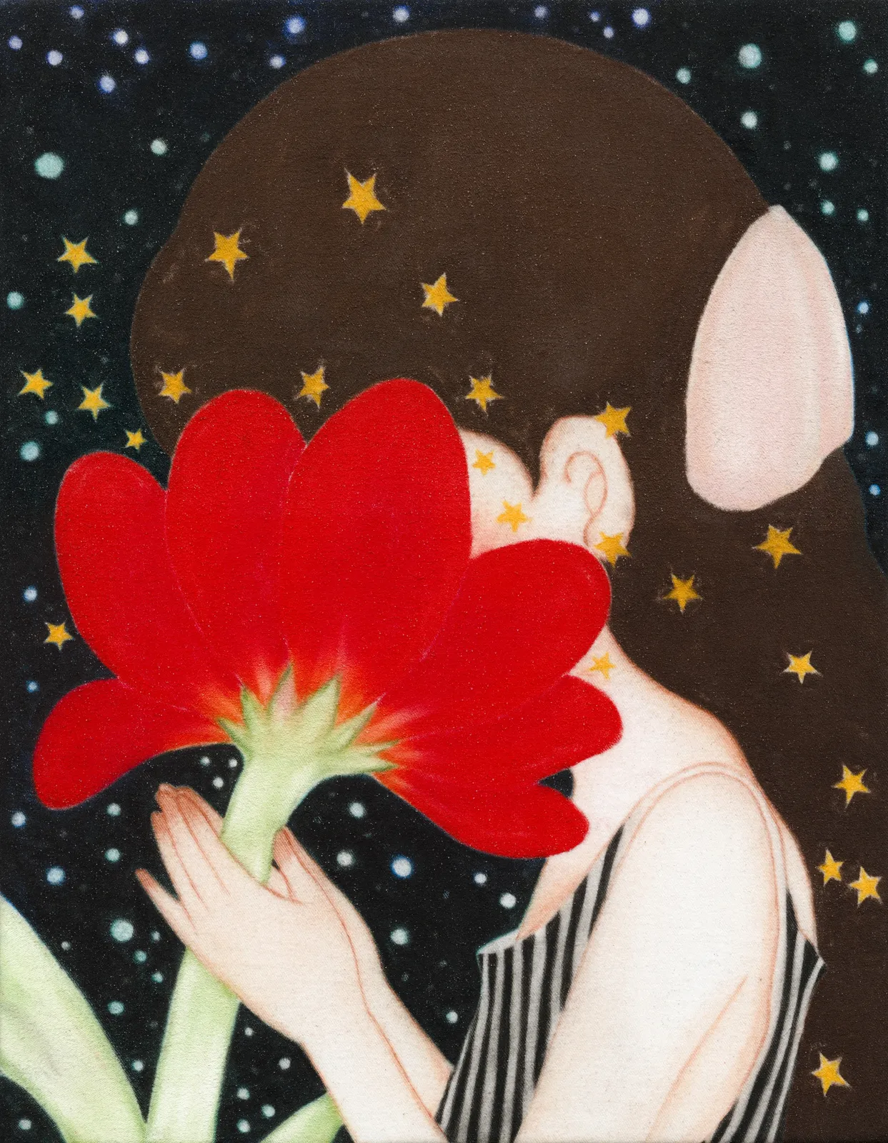 Yujin SUNG, Whispers in Bloom 피어나는 속삭임, 2024