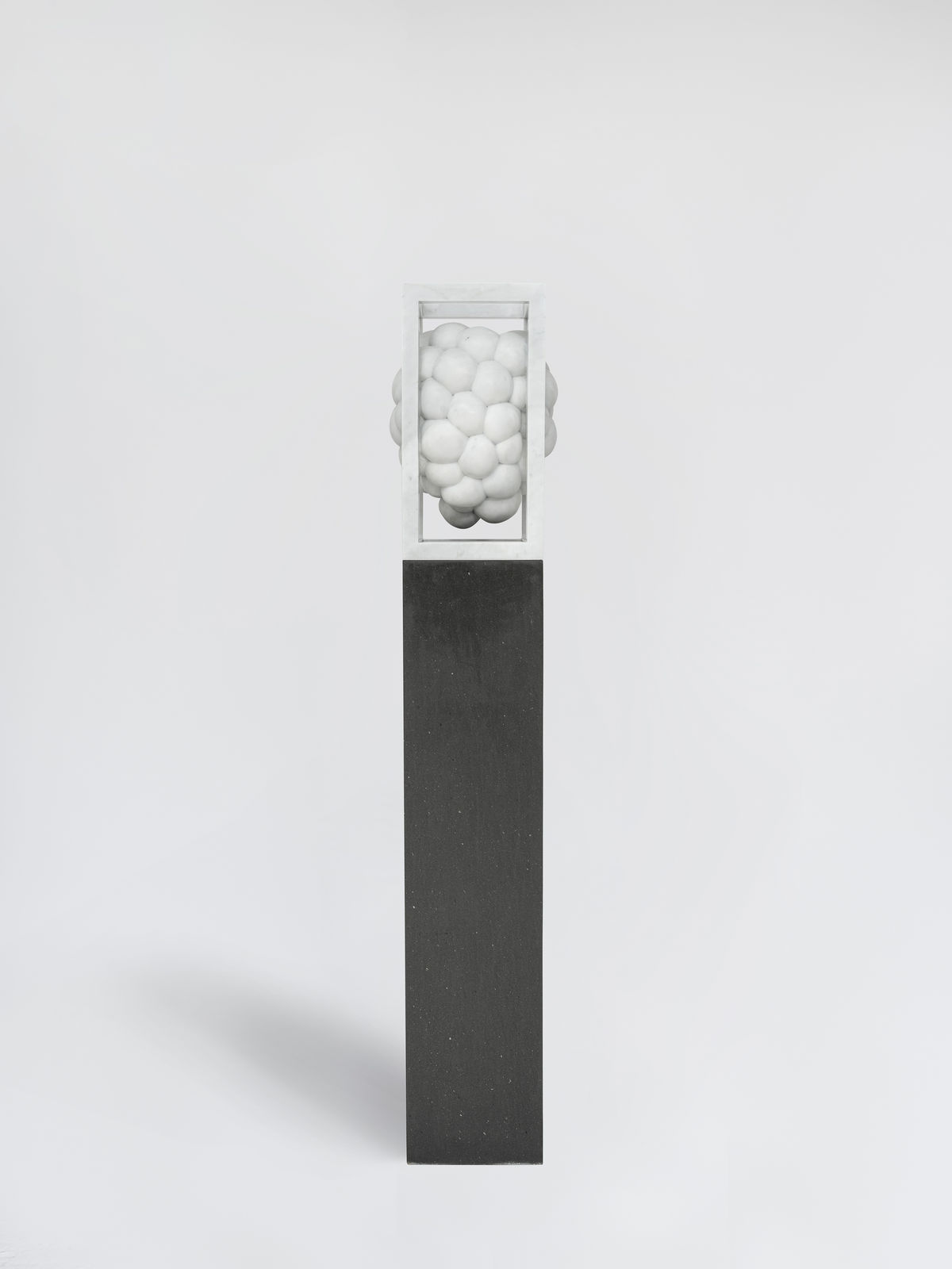 Claudia Comte, Suspended Marble Blackberry (study), 2019