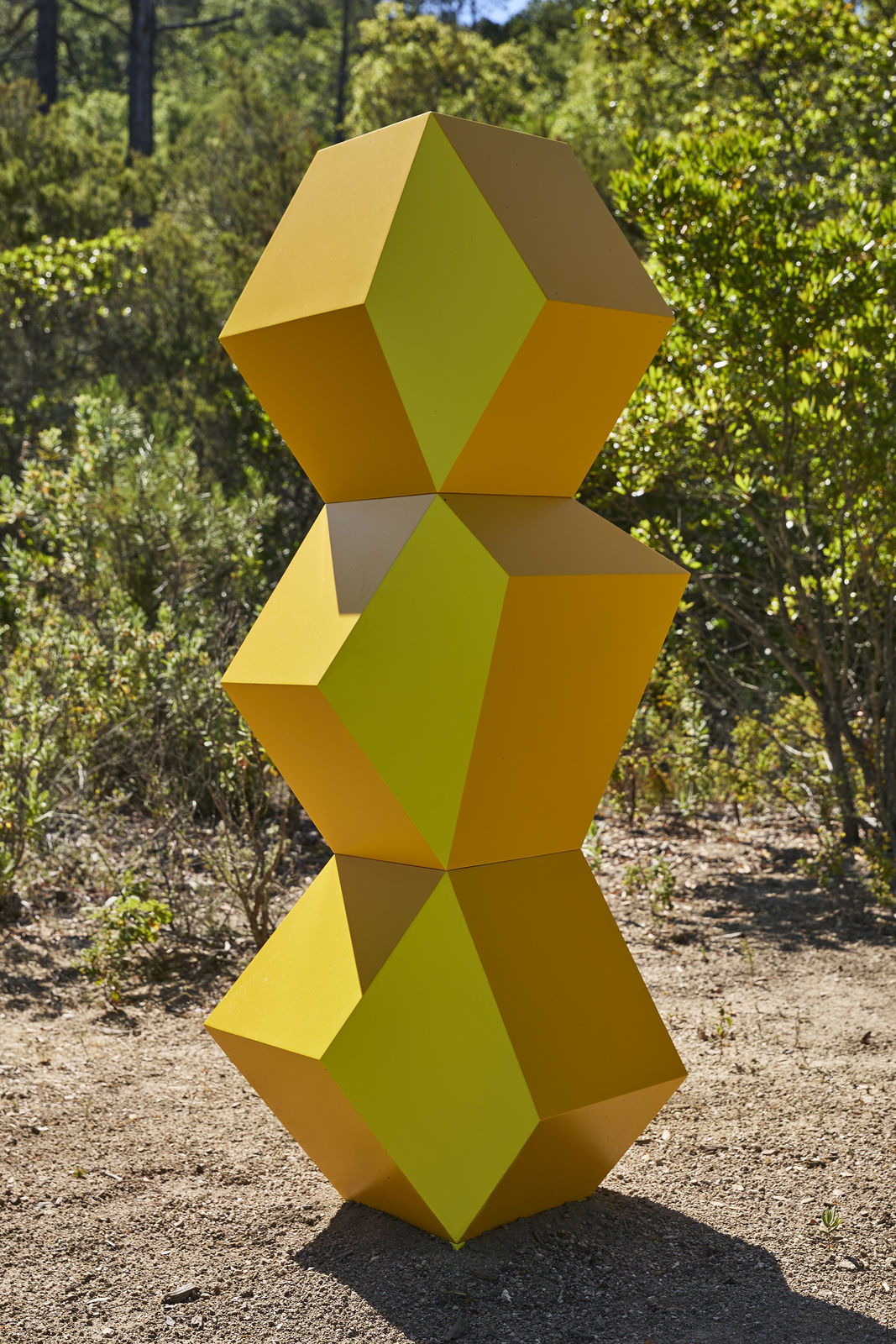 Angela Bulloch, Heavy Metal Stack of Three: Krypton Griffin, 2021