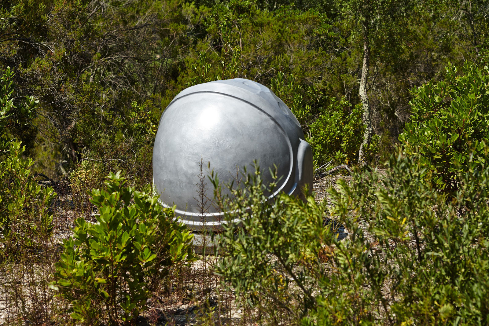 Xavier Veilhan, Le Gisant, Youri Gagarine, 2009