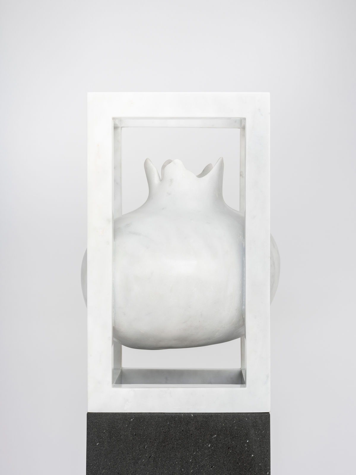 Claudia Comte, Suspended Marble Blueberry (study), 2019