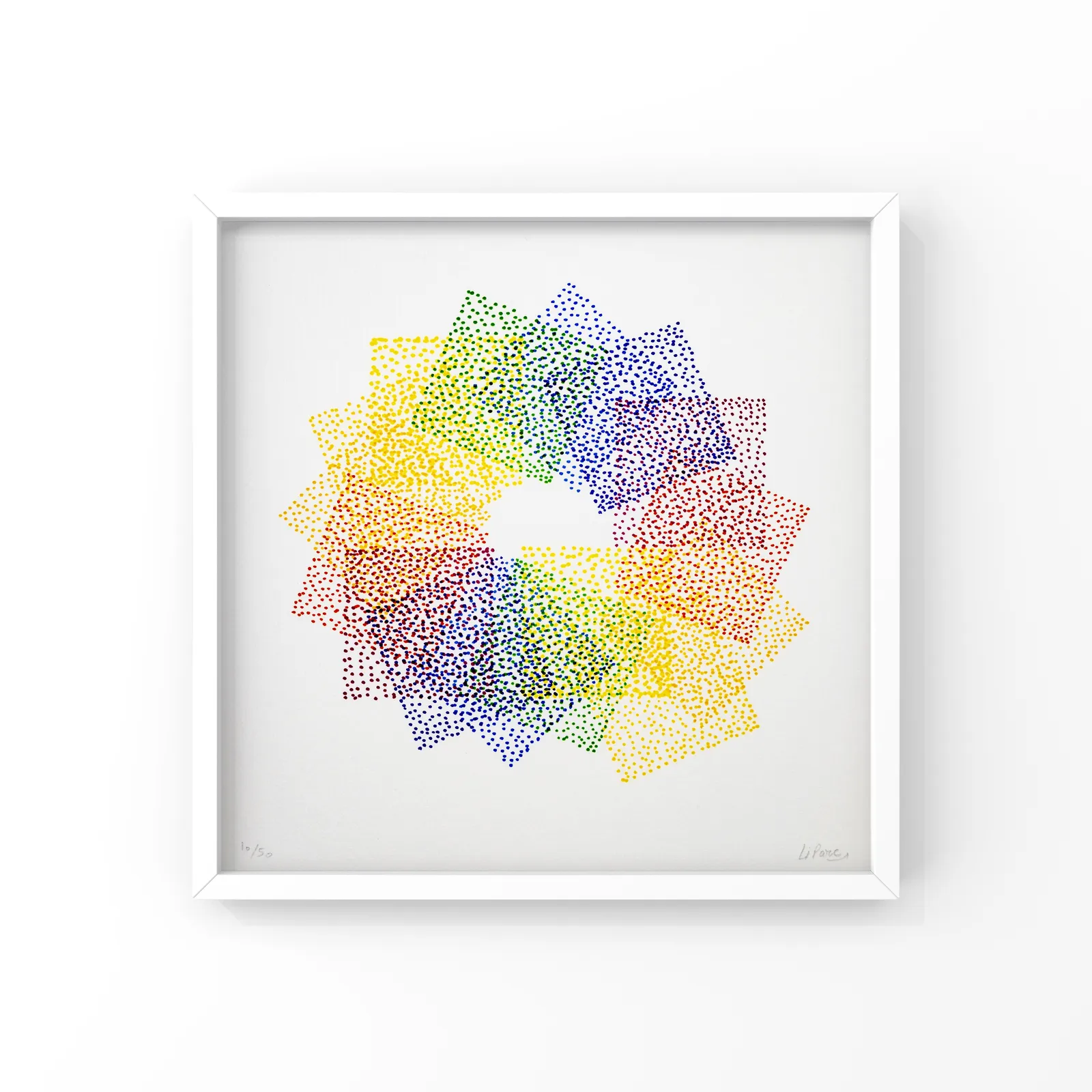 Julio Le Parc, Petite bifurcation #03, 2018