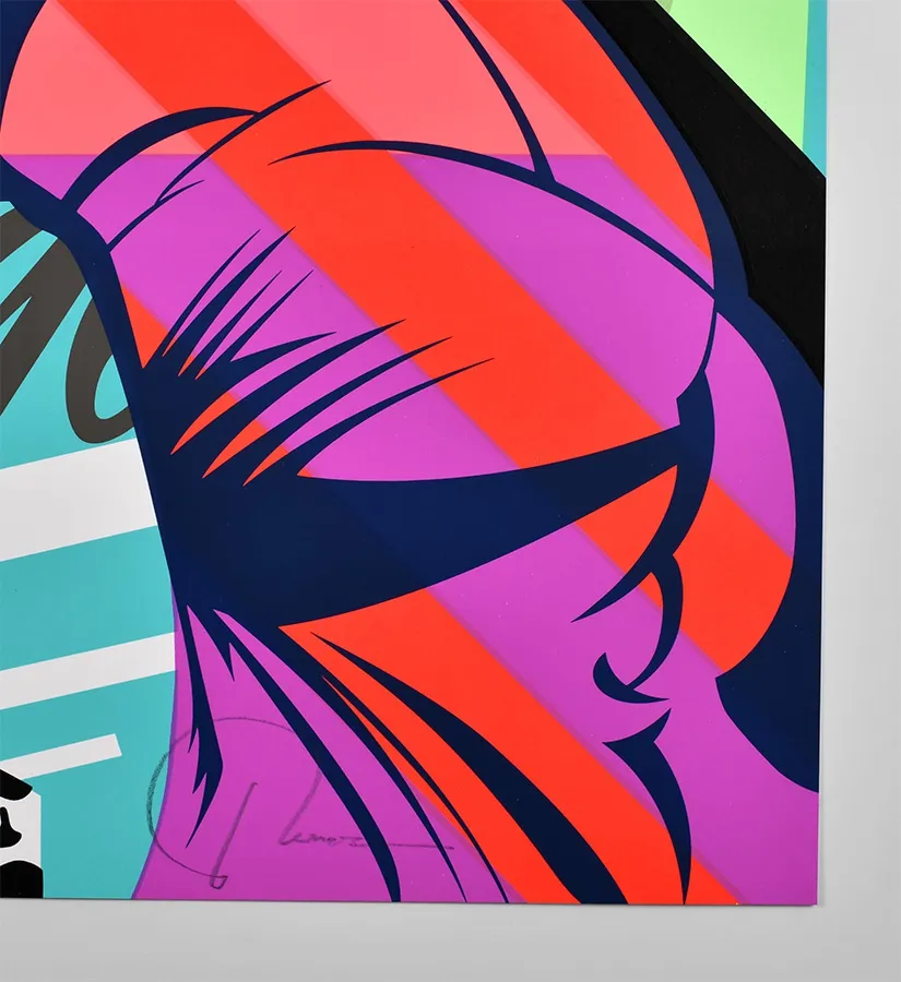 Jordan Nickel (POSE), BLOT (Magenta), 2016