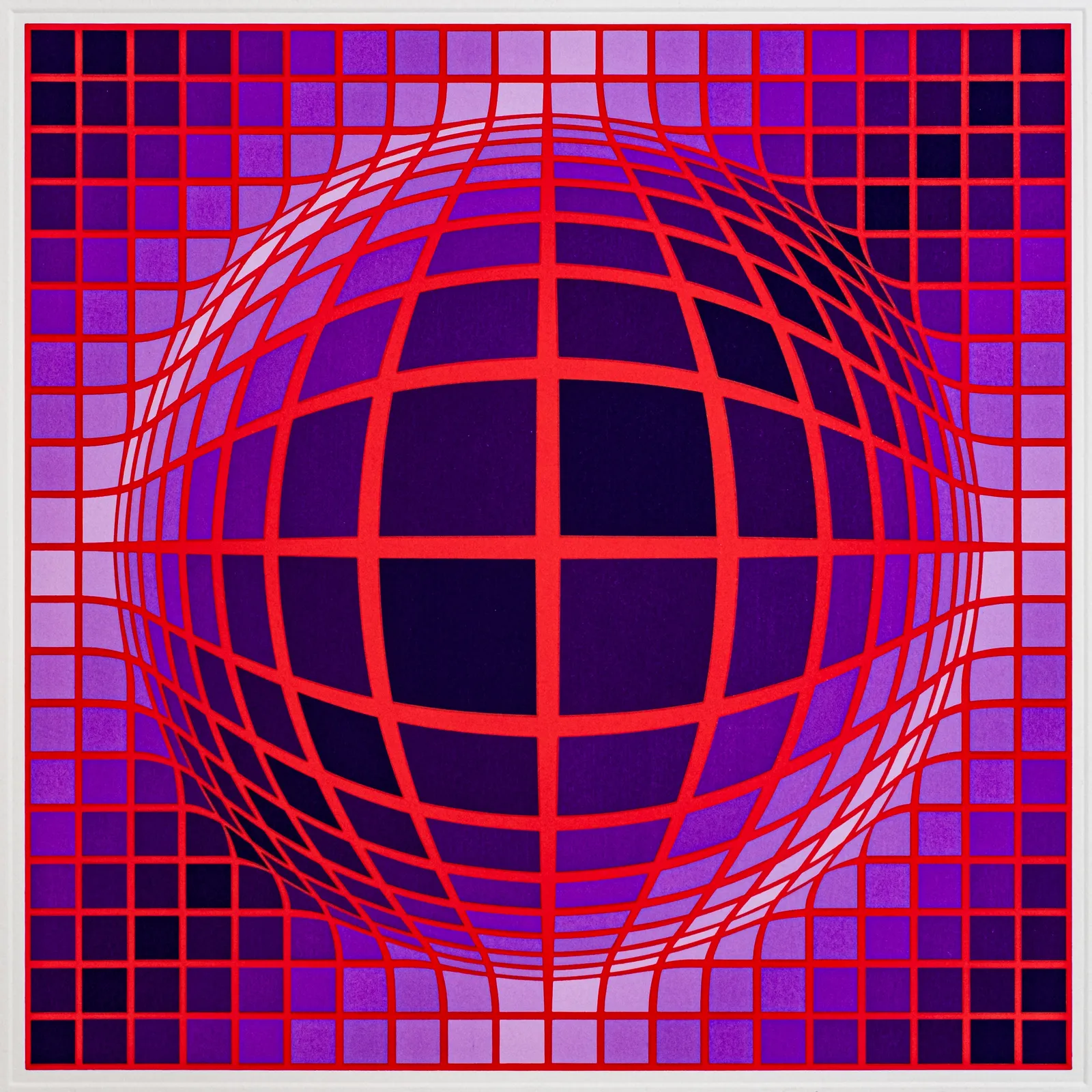 Victor Vasarely, TSIGA III, 1991