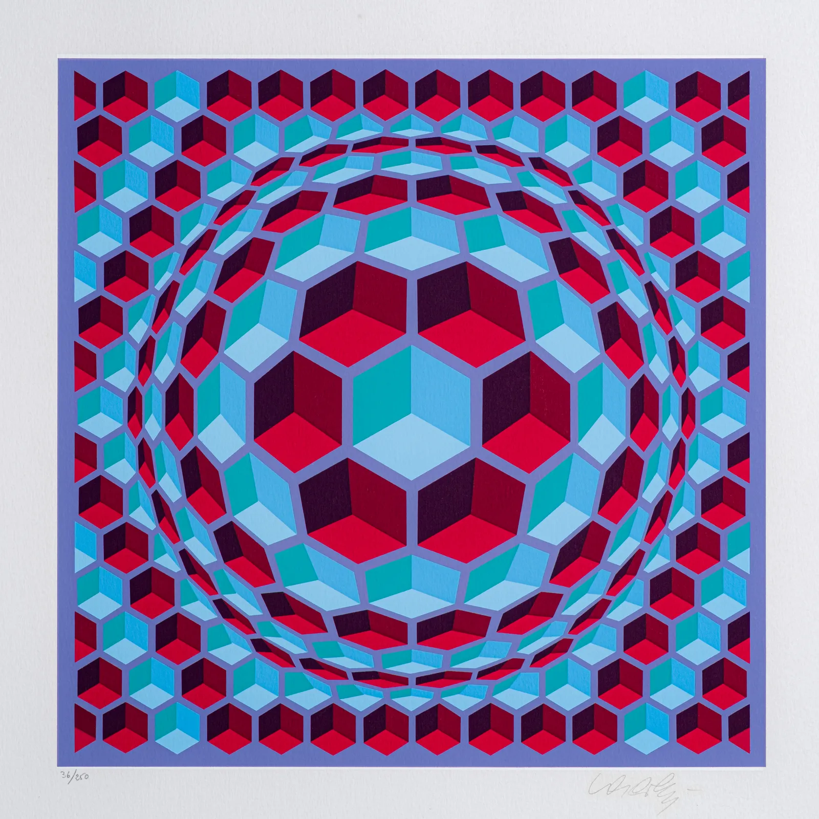 Victor Vasarely, Pixis, 1980