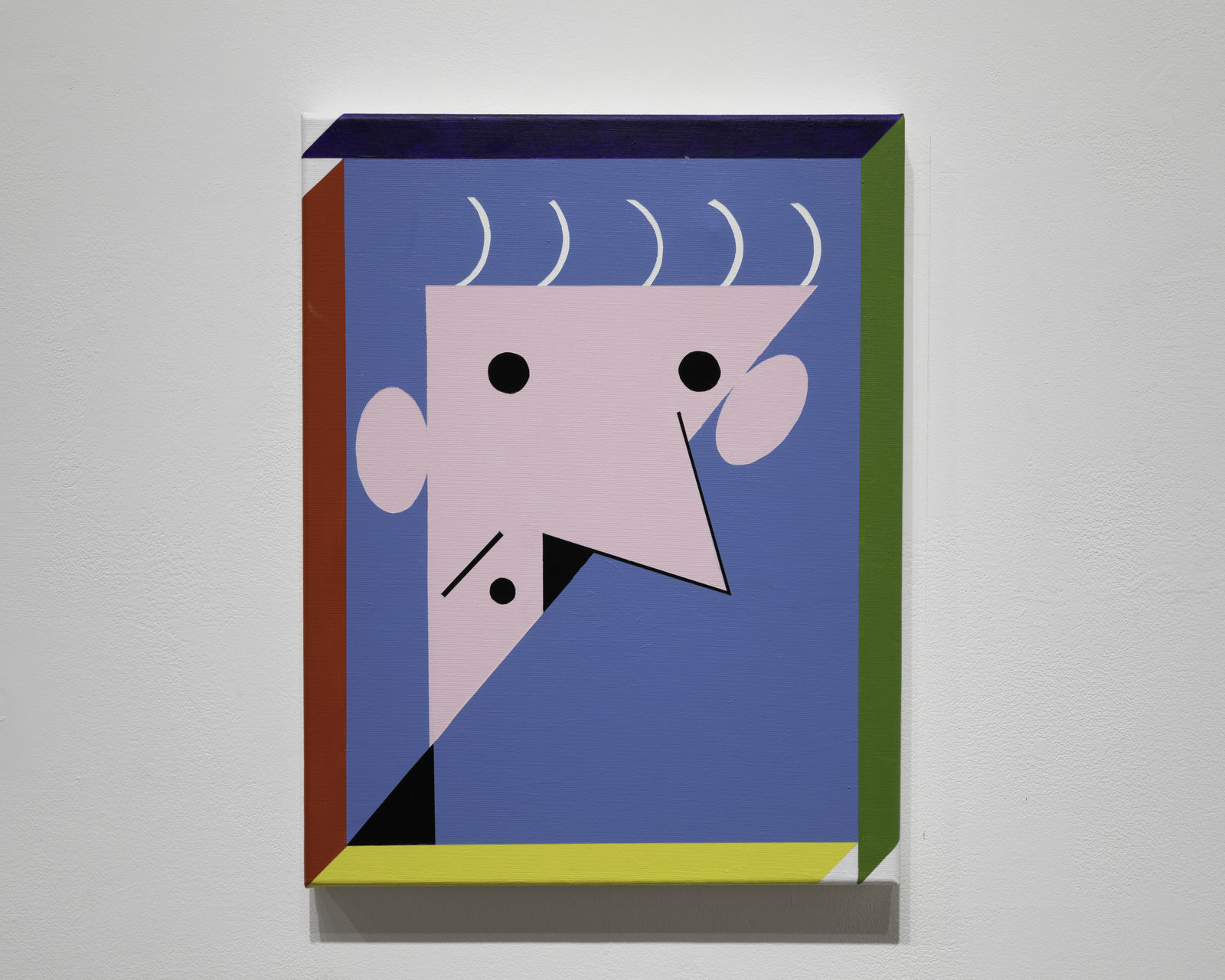 AZ, (Chemo Warrior) 2025 Acrylic on canvas 45 x 35 cm