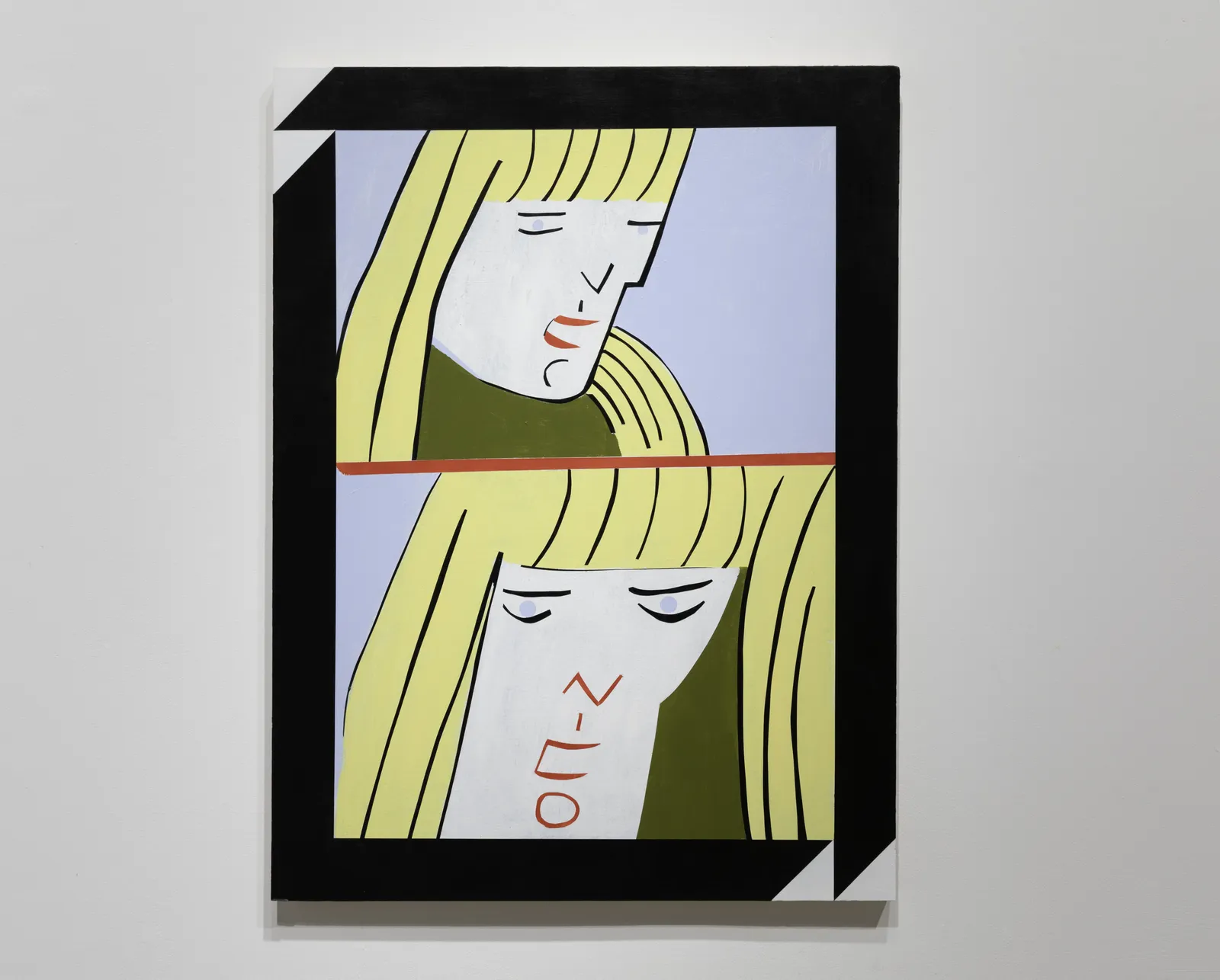 Nico, 2025, Acrylic on MDF, 80 x 60 cm