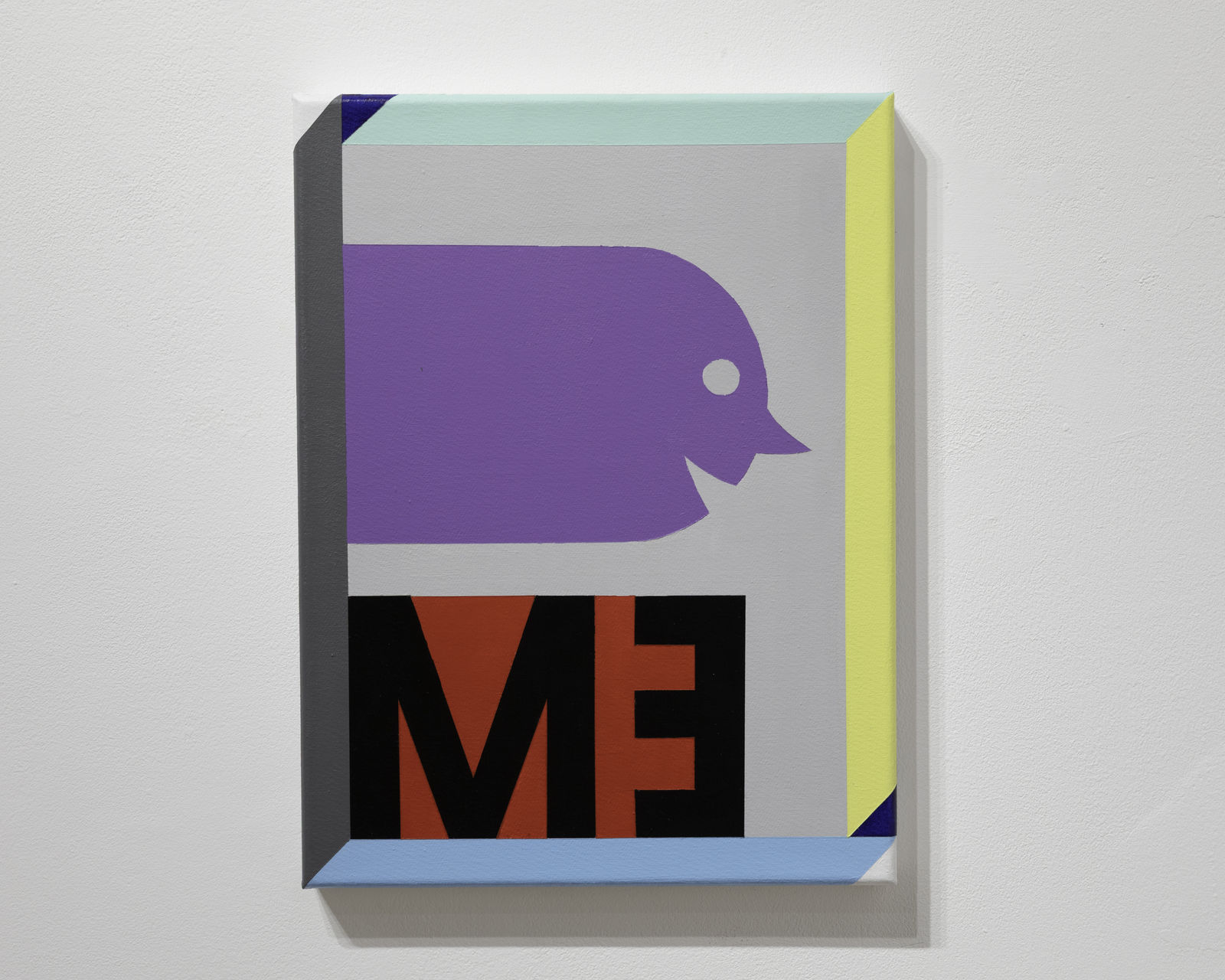 Em + Me, 2024, Acrylic on canvas, 40 x 30 cm