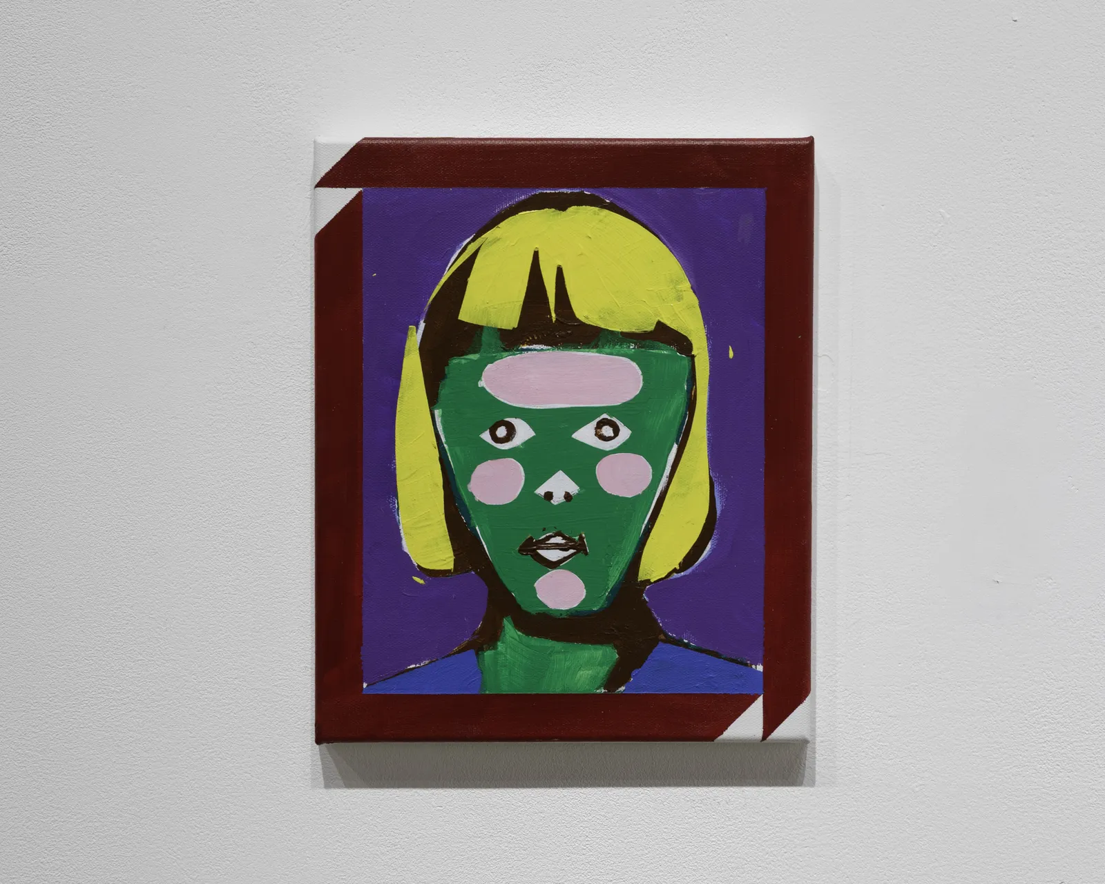 K3, 2026, Acrylic on canvas, 30 x 25 cm