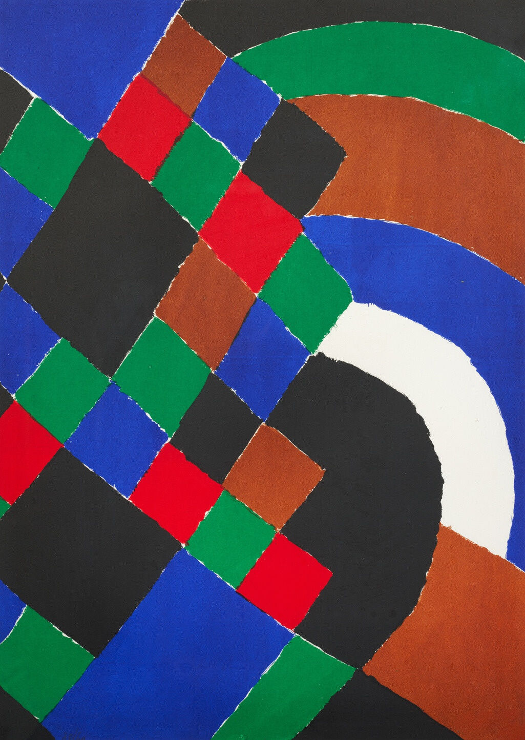 Sonia Delaunay, Rythme-couleur, 1962