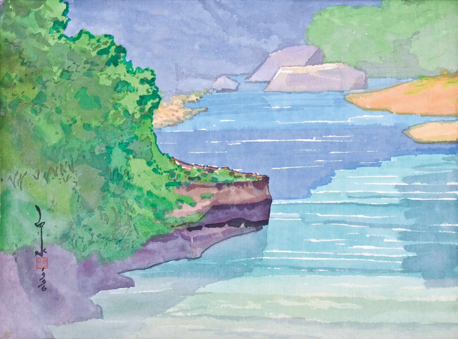 馬白水 Ma Paisui, 山豬湖