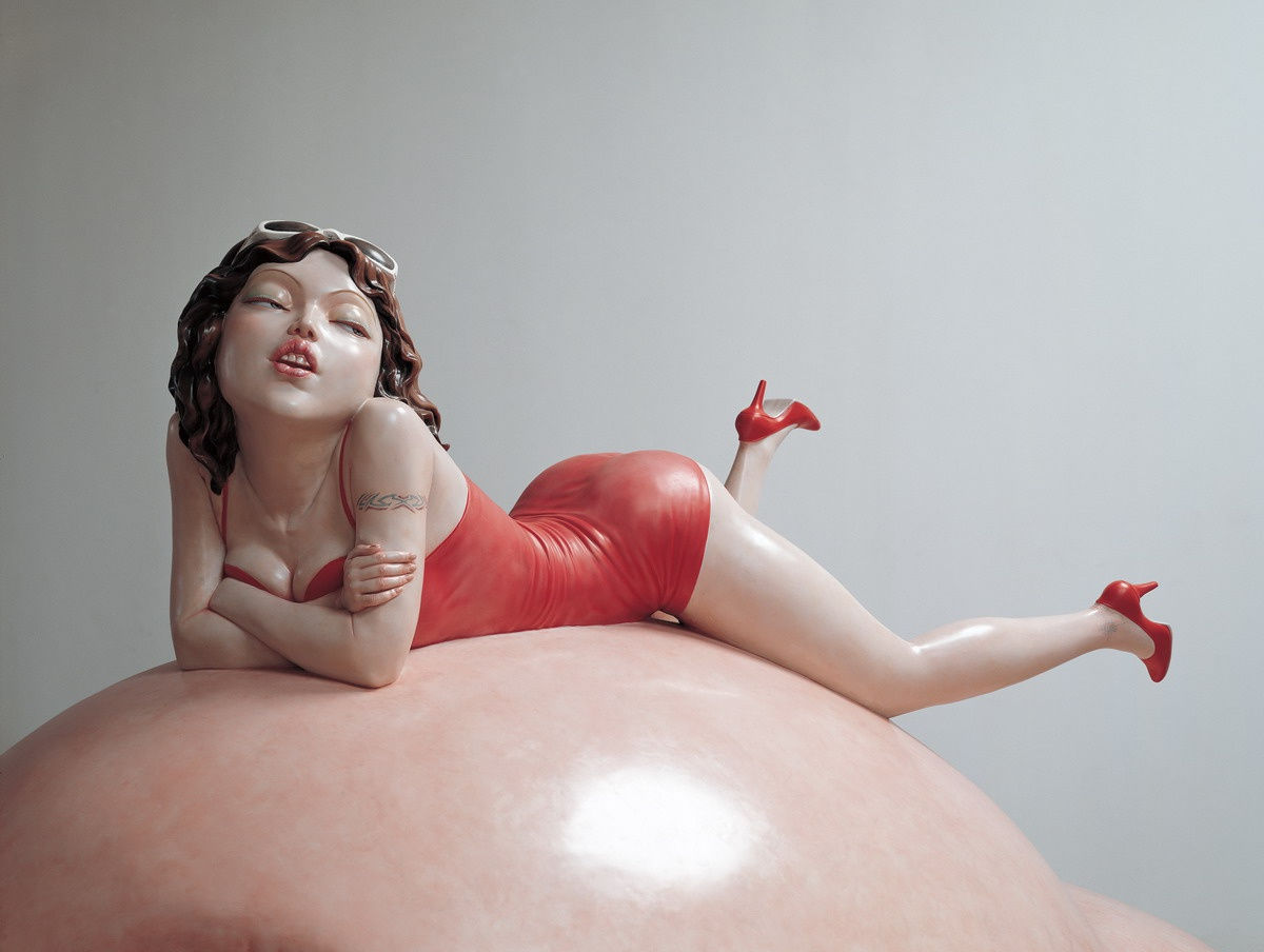 陳文令 CHEN Wenling, 香車美人（局部）