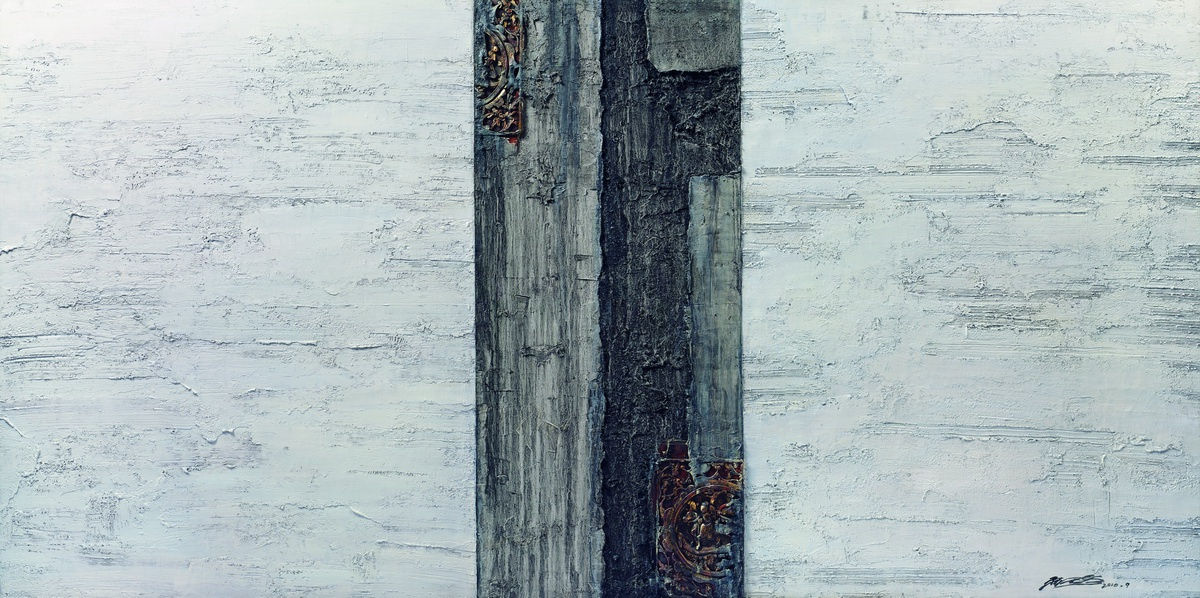 應天齊 Ying Tian Qi, 墨氣 木雕之六