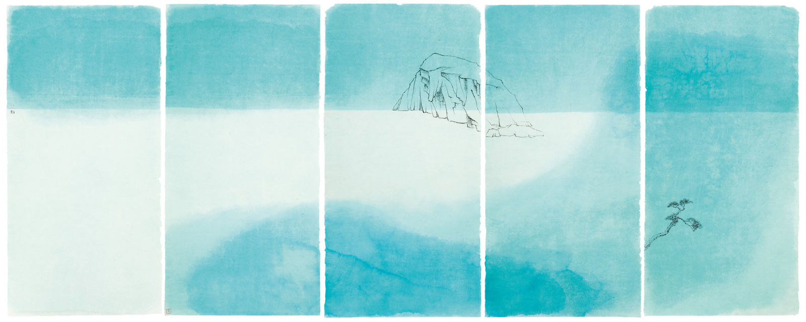 沈勤 SHEN Qin, 漁莊秋霽