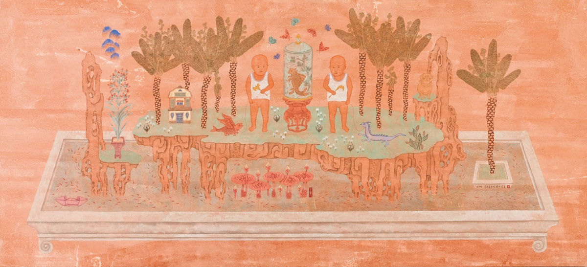 潘信華 Pan Hsinhua, 水中央