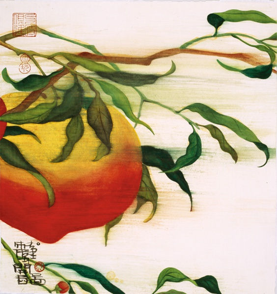 朱偉 Zhu Wei, 開春圖冊頁之十一