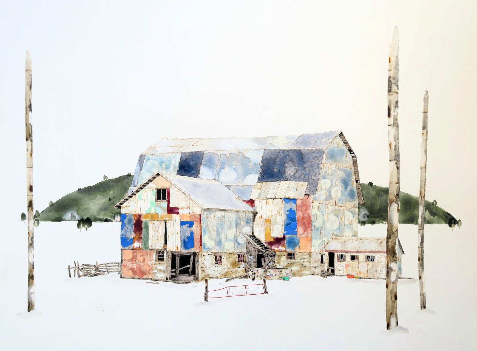 Kate Evans, Patchwork Dutch Barn