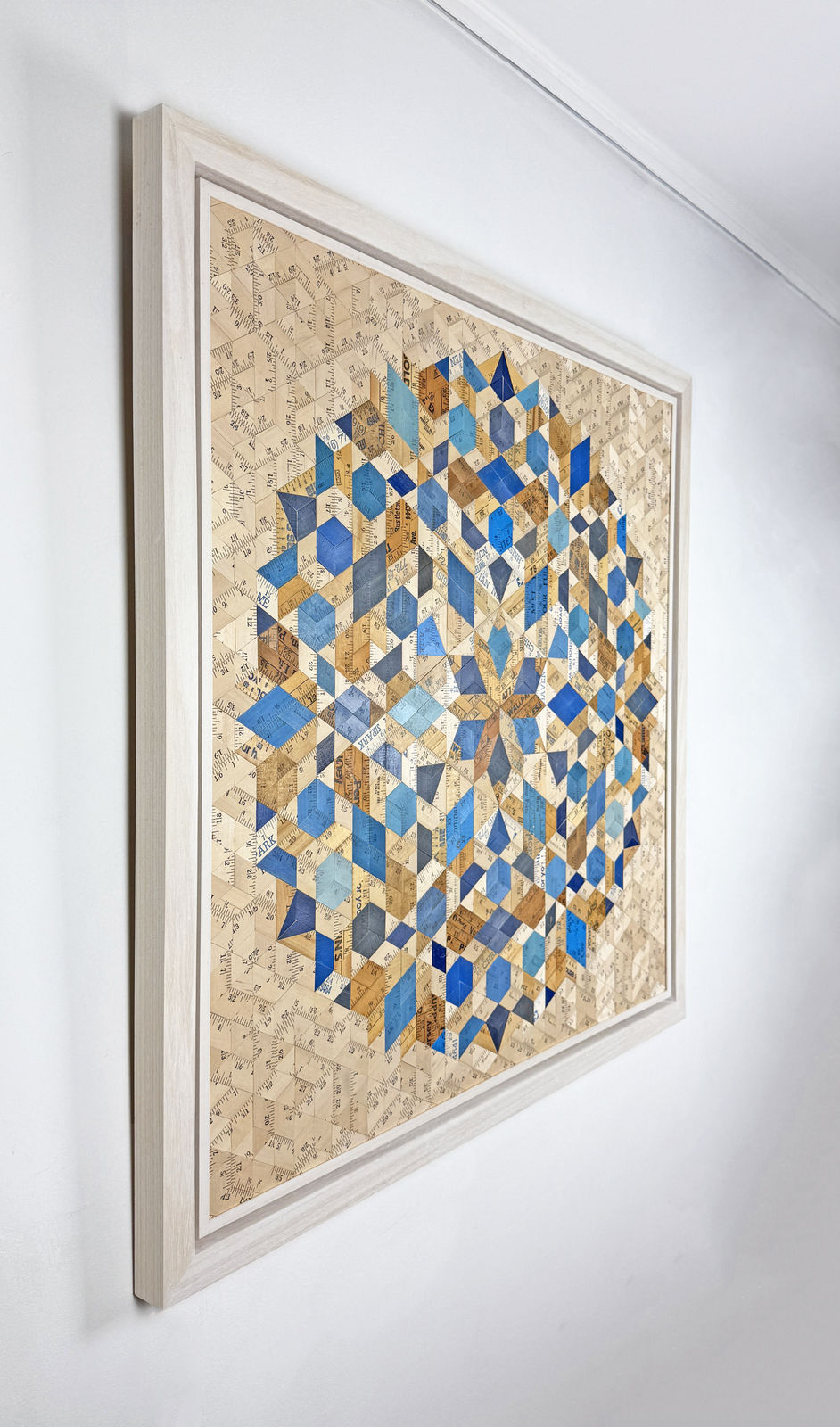 Rose Vickers, Kaleidoscope with Blue (Variation)