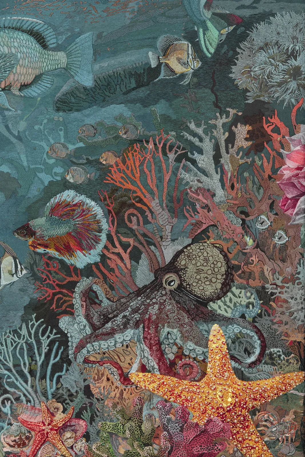 Ranbir Kaleka, Baroque Blue , 2024