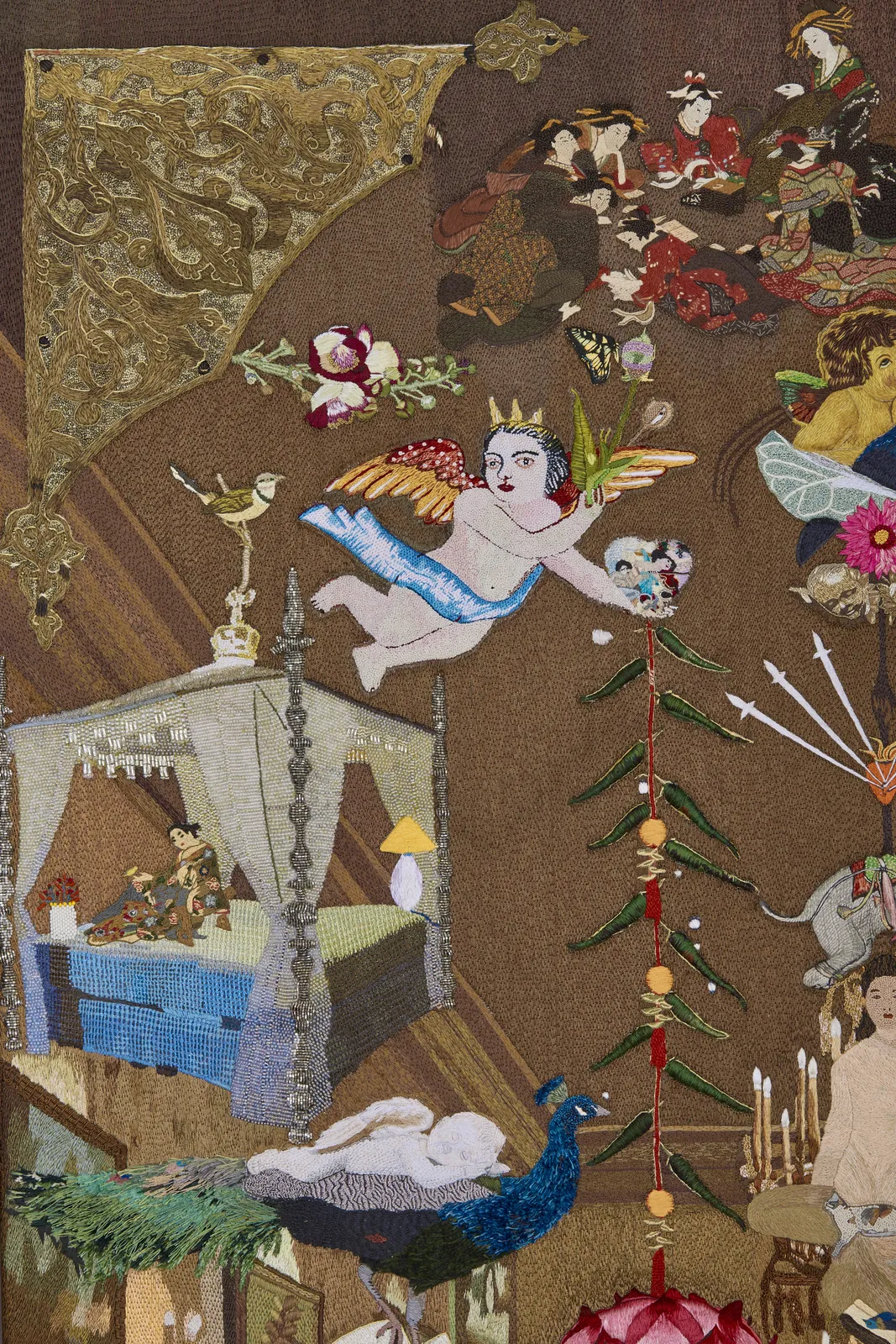 Rekha Rodwittiya , Home is Wherever You Are - Work 1, 2025