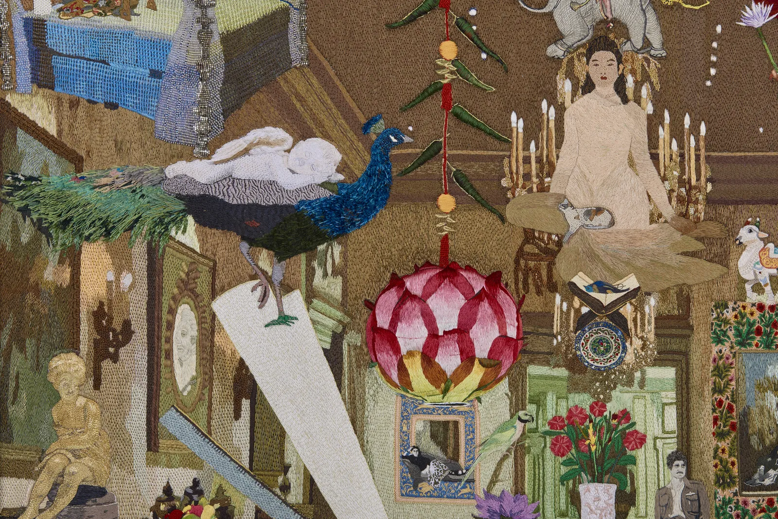 Rekha Rodwittiya , Home is Wherever You Are - Work 1, 2025