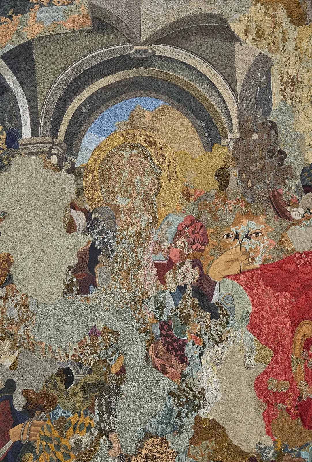 Manjunath Kamath , She Couldn’t Find You in the Layers , 2024