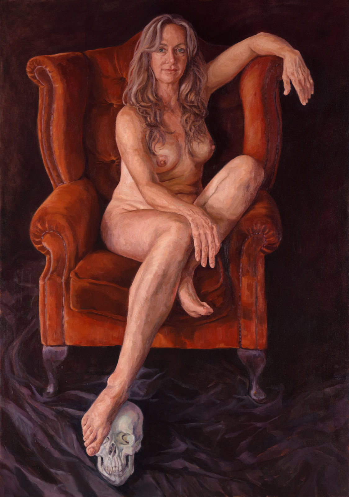 Self Portrait At 55, 2022