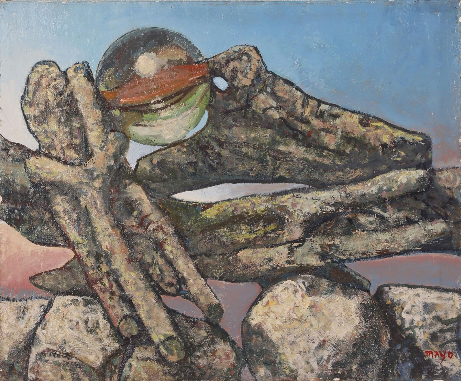 Mayo (Antoine Malliarakis) (1905-1990), Rosée du Matin, 1970