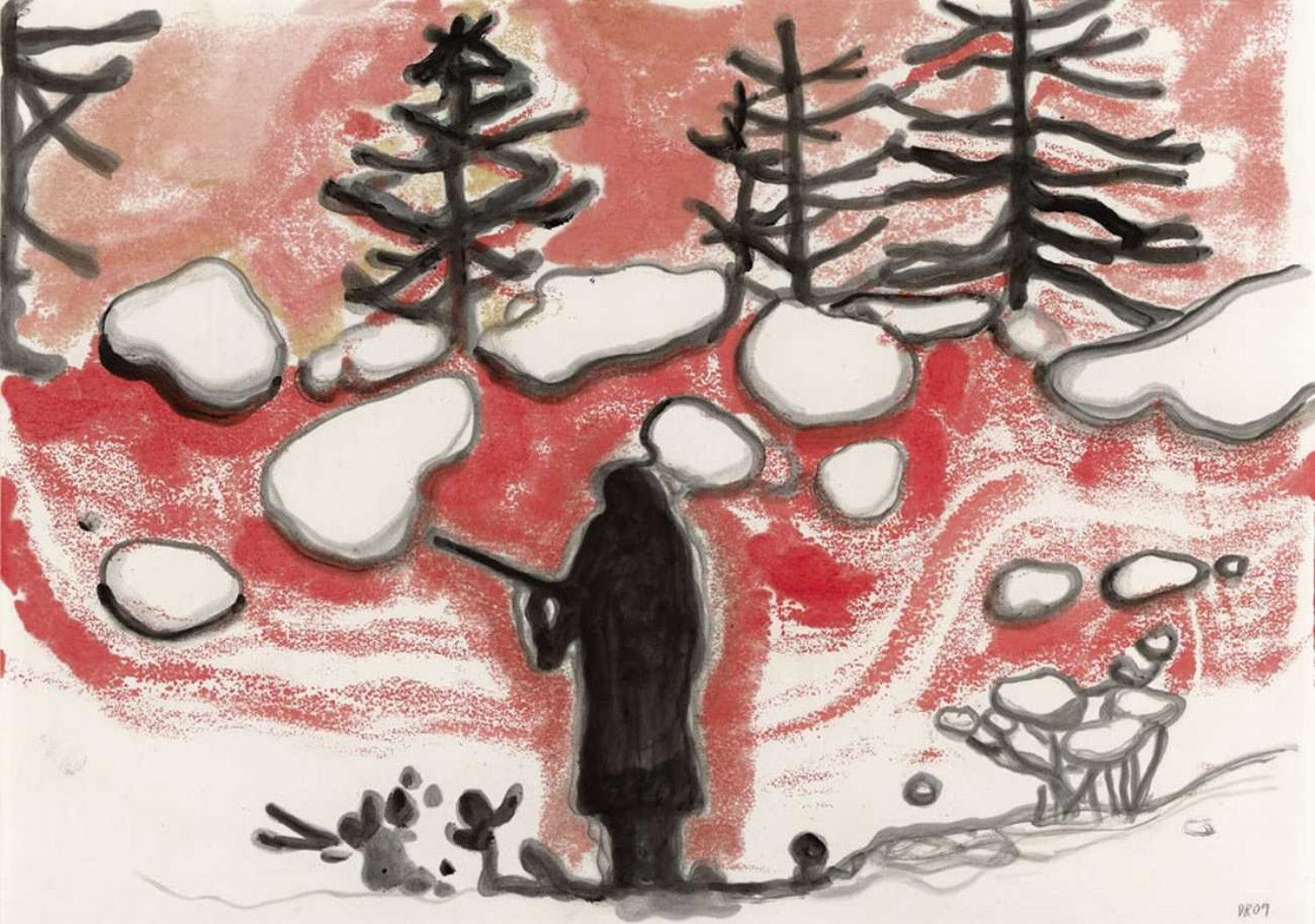 Daniel Richter, Ohne Titel, 2009