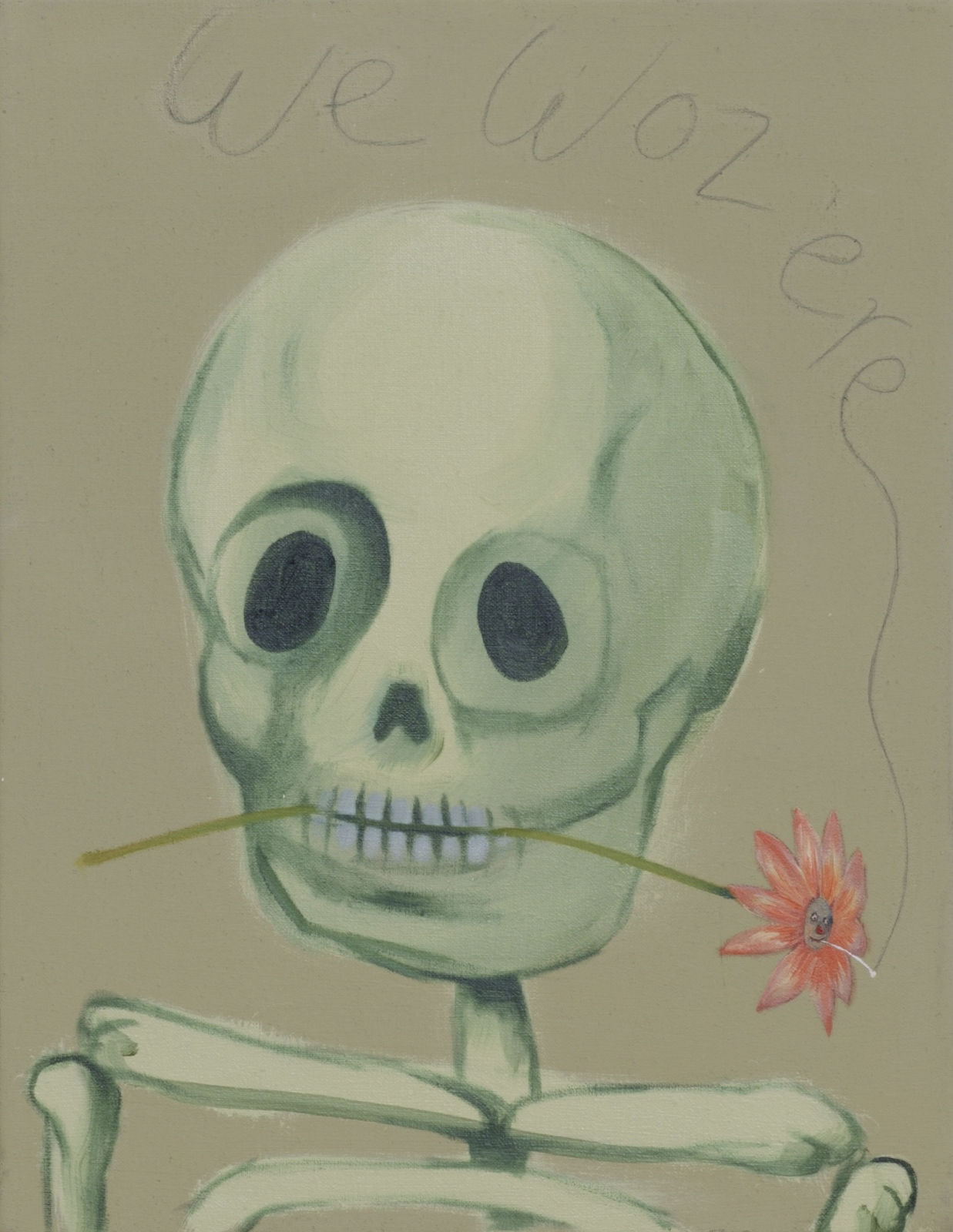 Nicole Eisenman, We woz 'ere (we were here), 2005