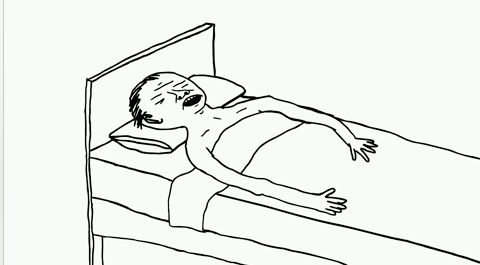 David Shrigley, Sleep, 2008