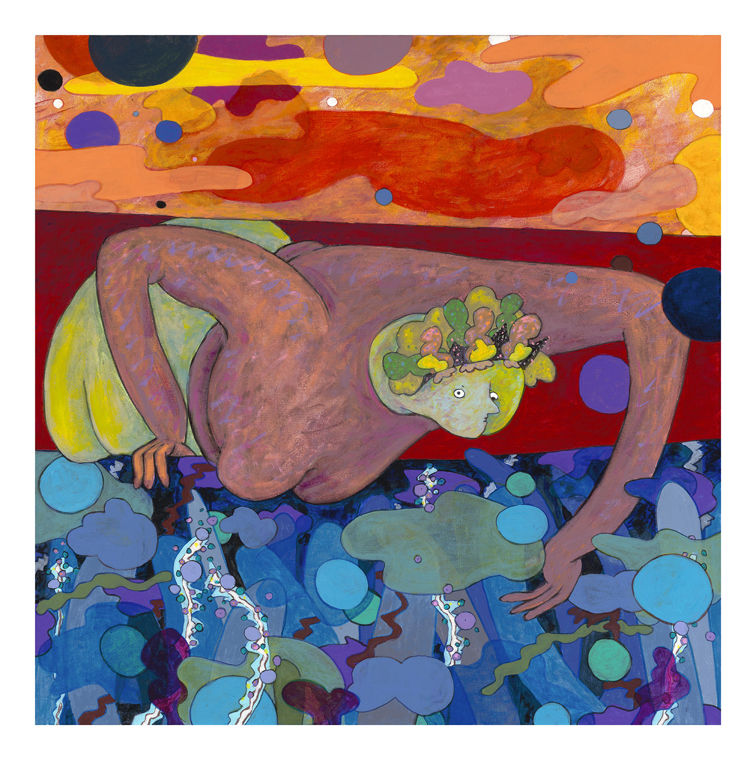 Gladys Nilsson, Pondering, 2019