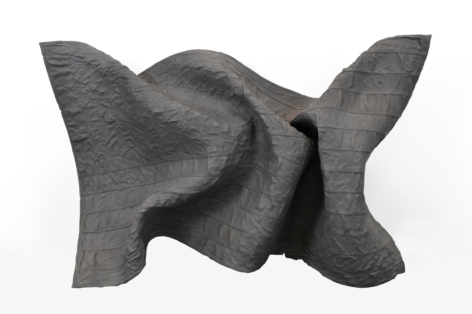 Robert Longo, Black Flag 3 (Give Us Back Our Suffering, Florence Nightingale), 1990