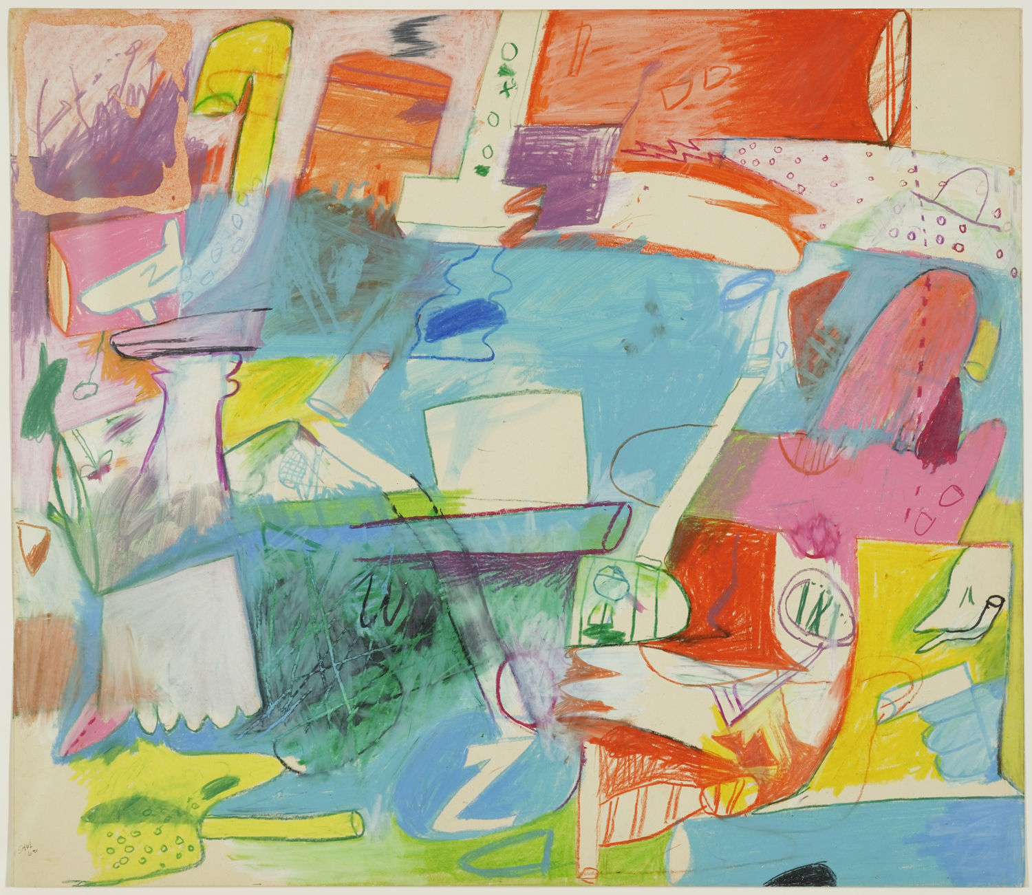 Peter Saul, Untitled, 1960