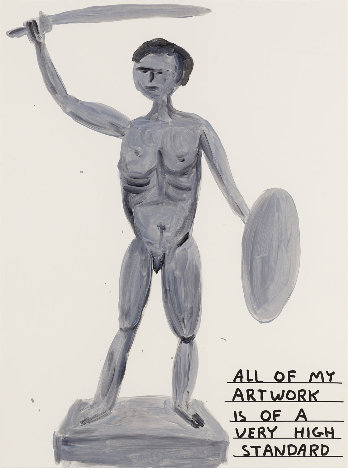 David Shrigley, Untitled (All of my artwork), 2014