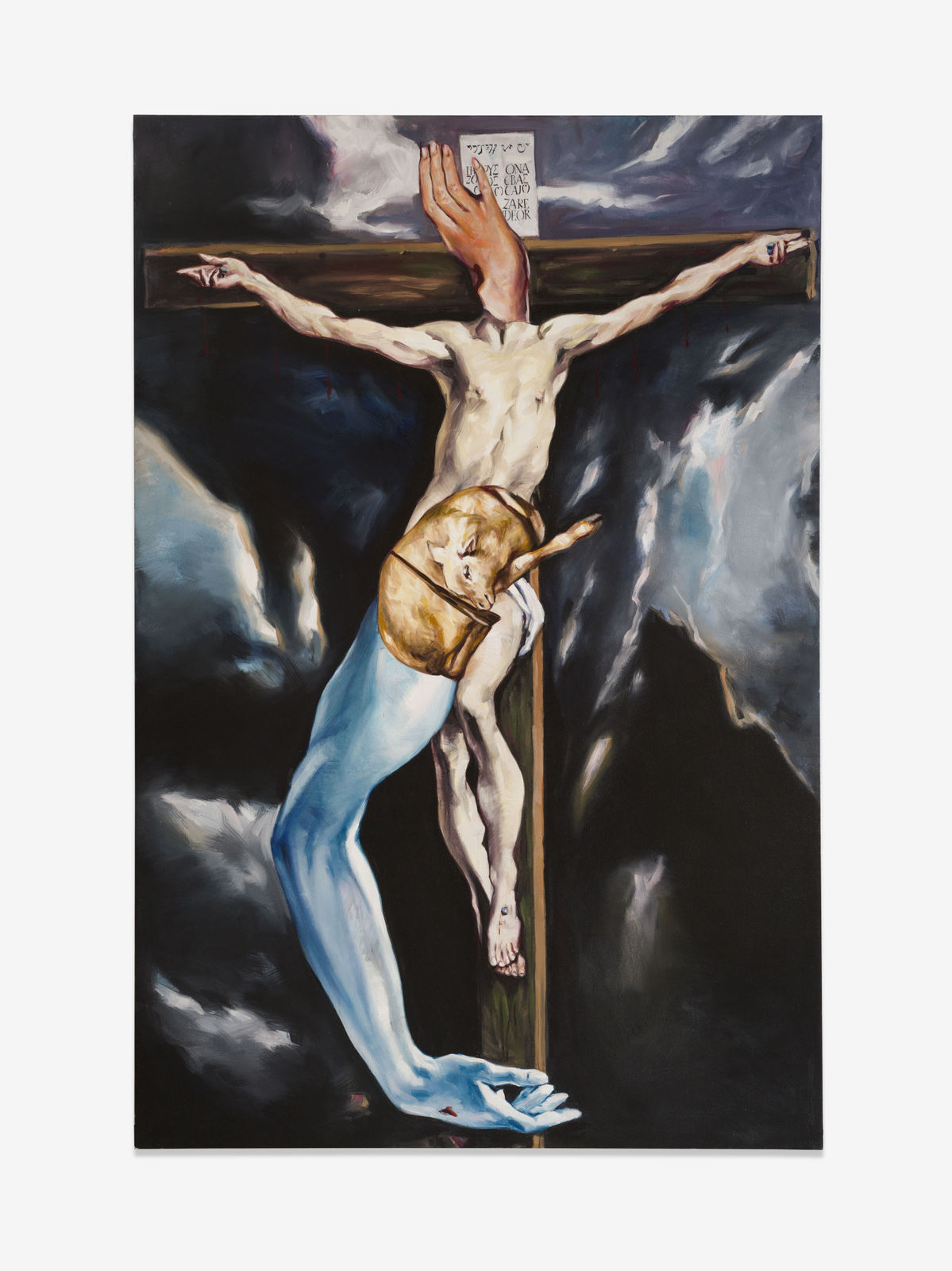 Jorge Galindo, El Greco Revisitado en Borox, Crucifixion, 2007