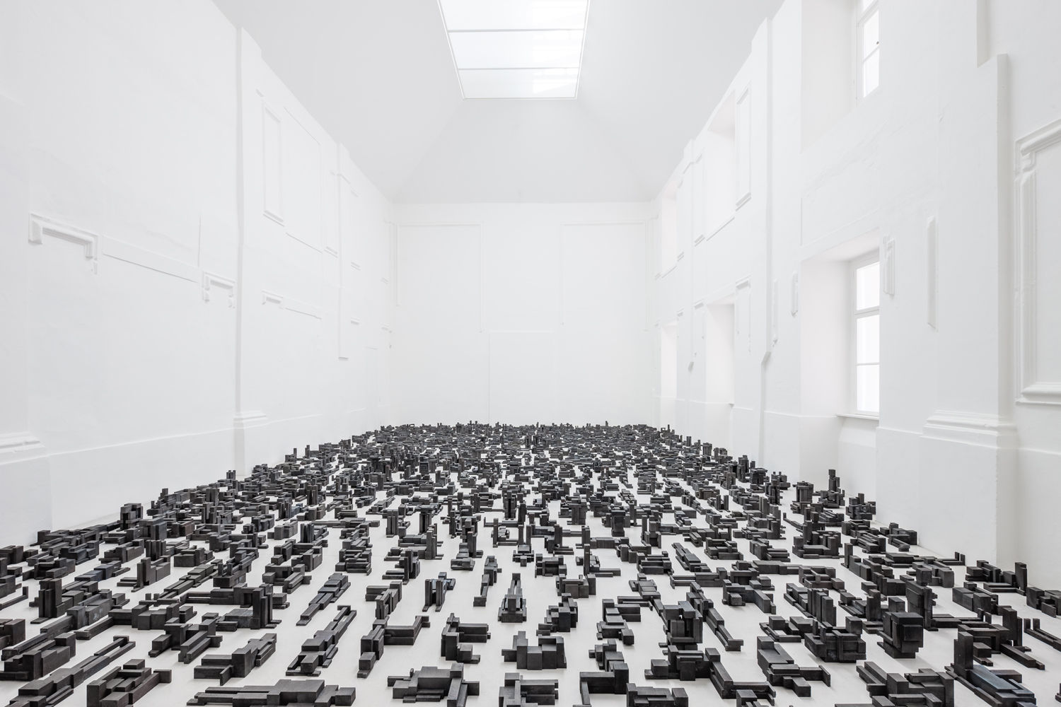 Antony Gormley, Sleeping Field, 2015-2016