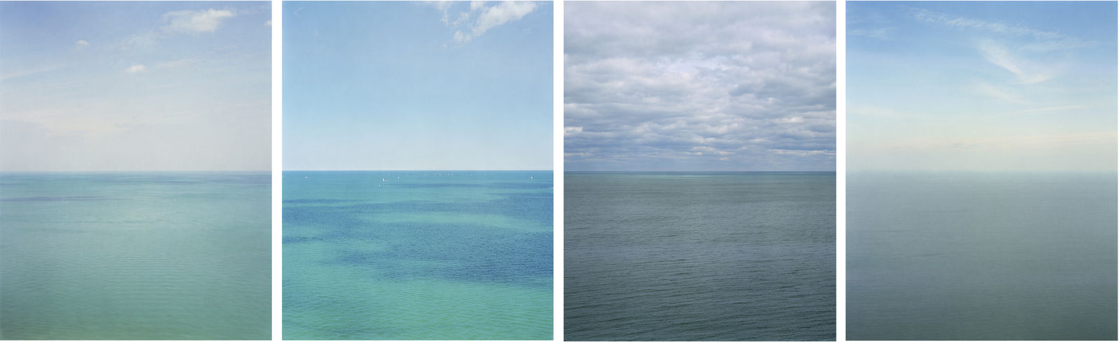 Catherine Opie, Fall, Winter, Spring, Summer (Lake Michigan), 2004-05
