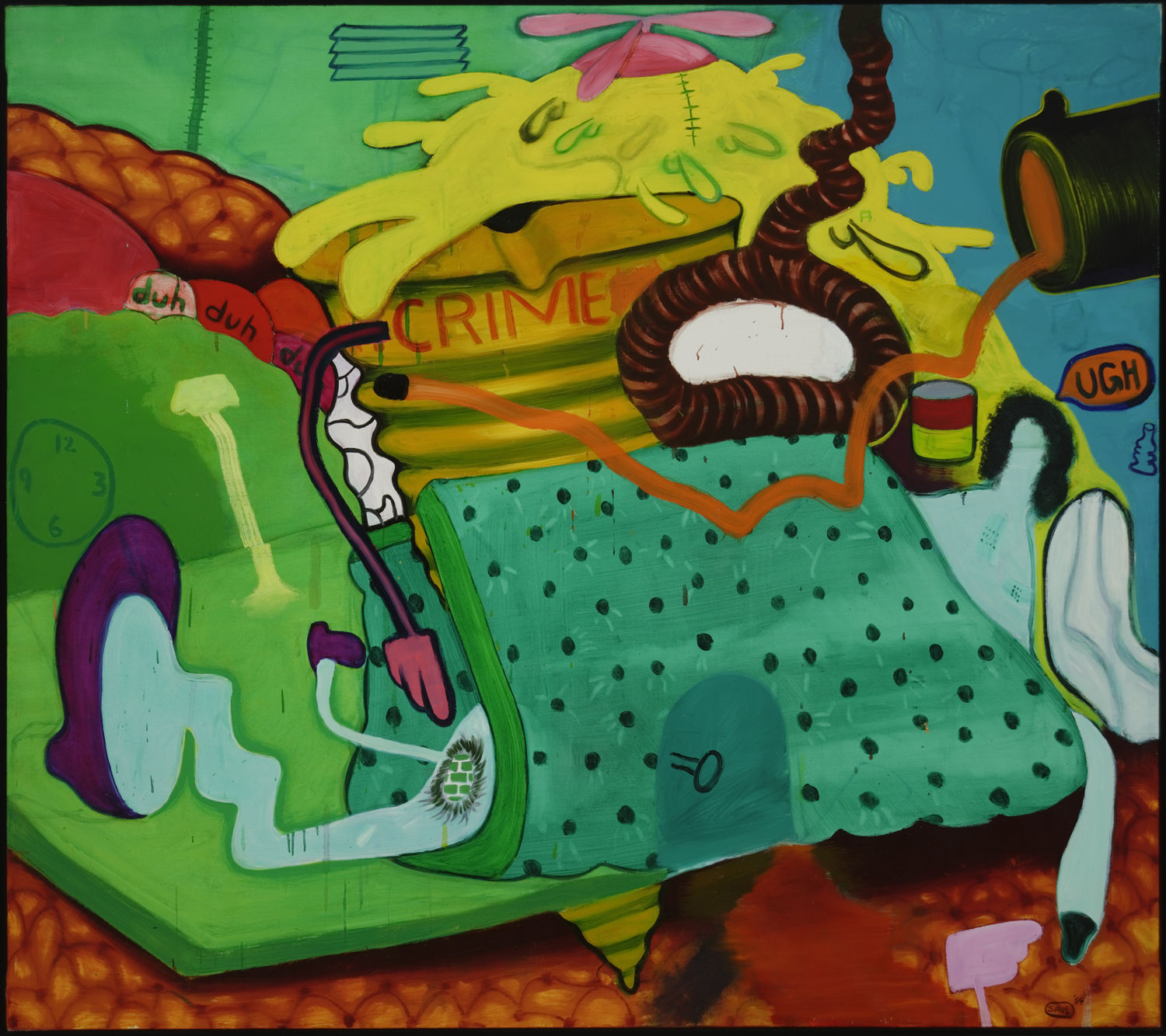 Peter Saul, Sex Crime, 1964