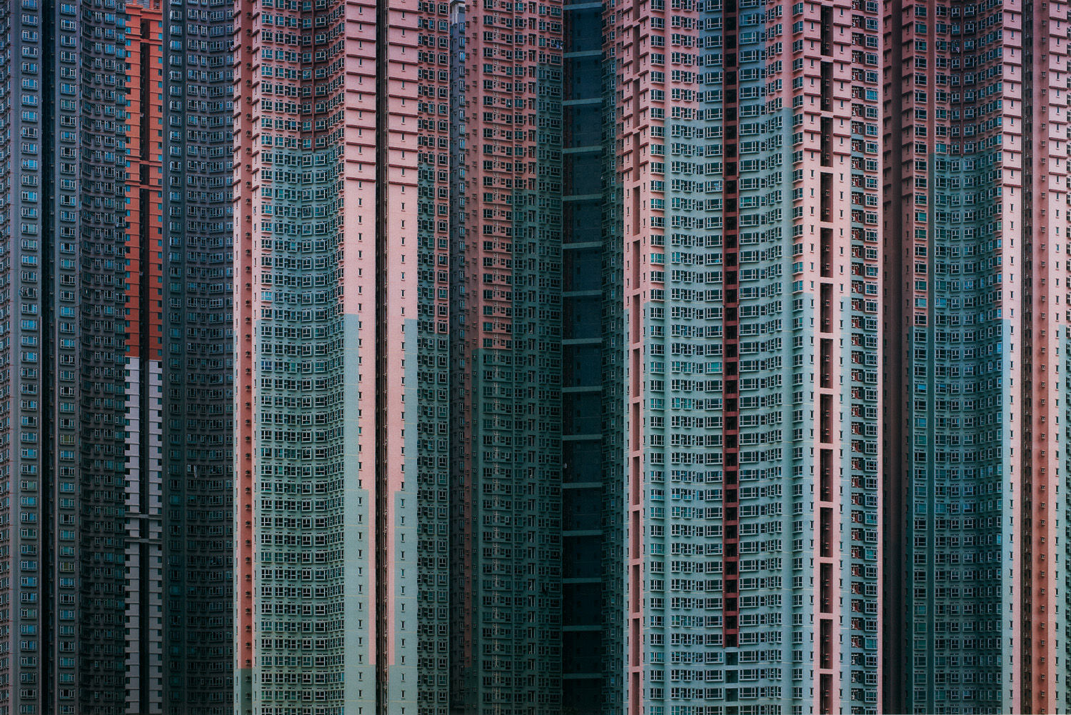 Michael Wolf, Architecture of Density #39, 2005