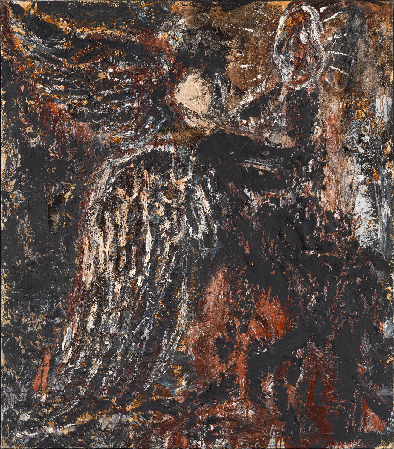 Anselm Kiefer, Engel mit Palette (Angel with palette), 1977-1978