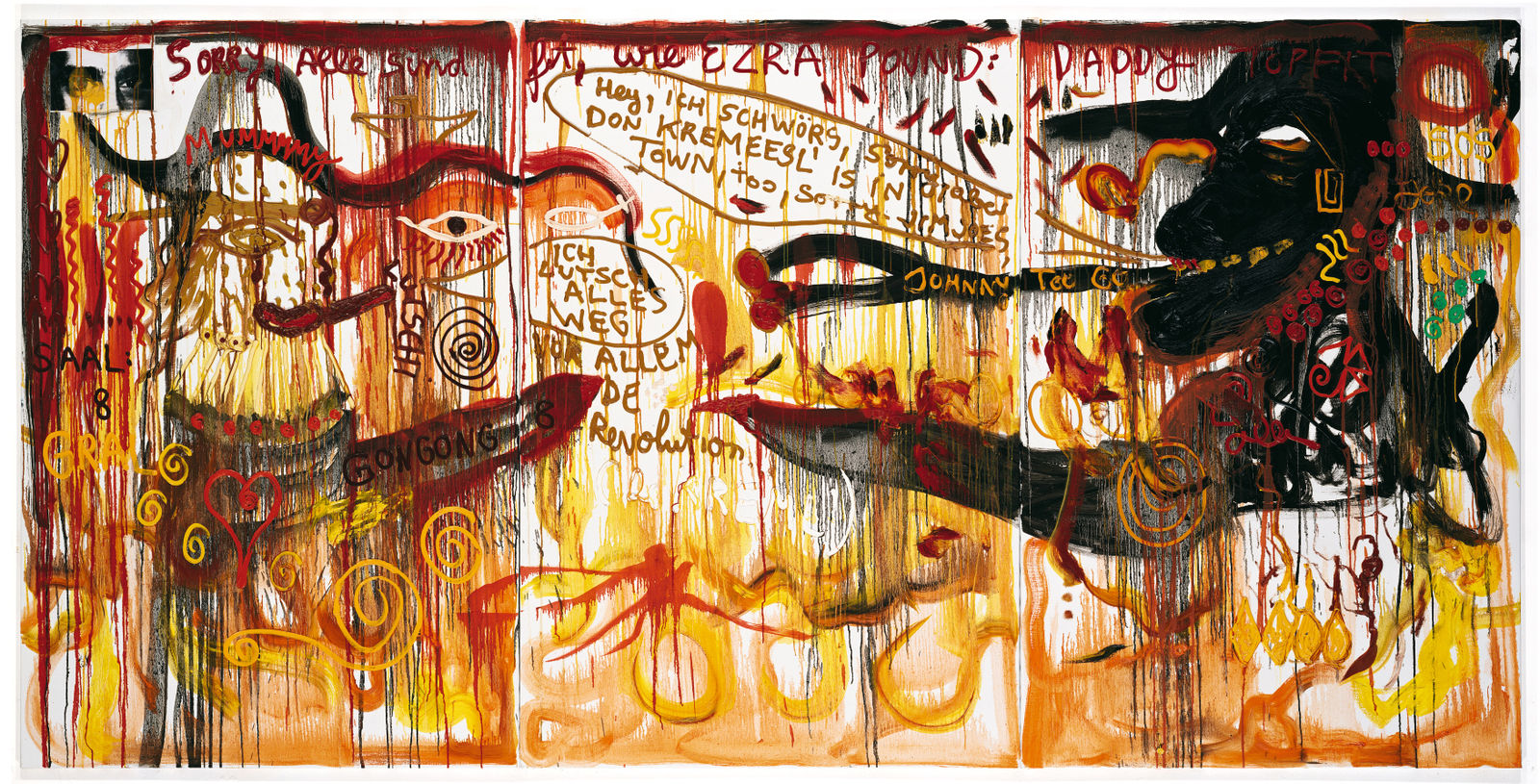 Jonathan Meese, Familie Kremeesel (in Verzückung), 2007