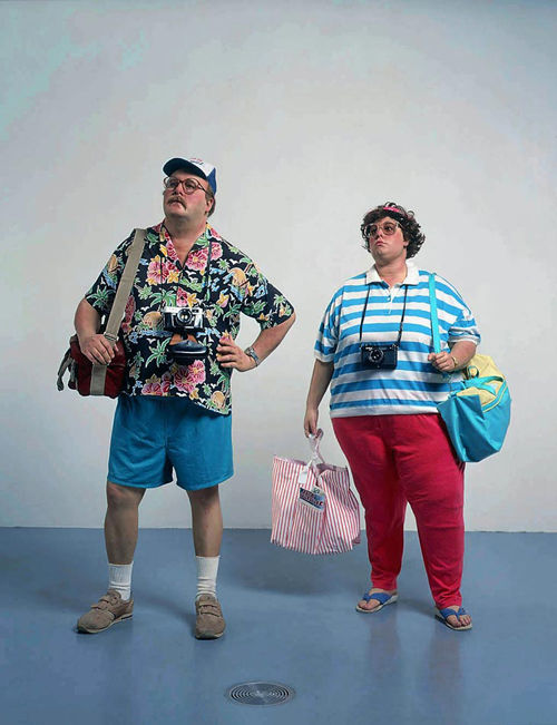Duane Hanson, Tourists II, 1988