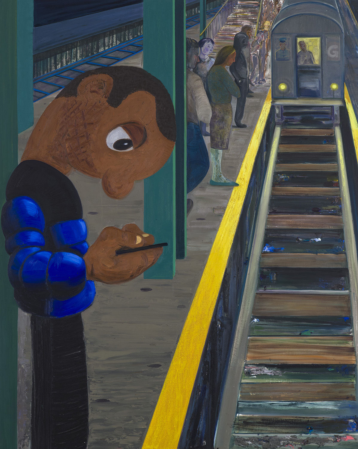 Nicole Eisenman, Subway 2, 2016