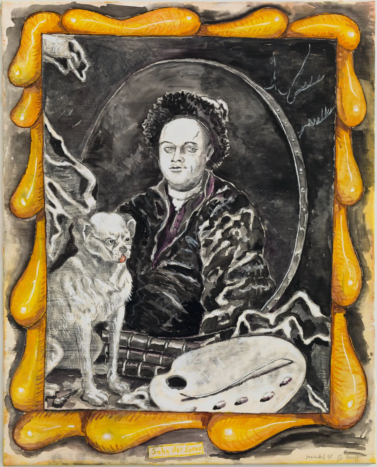 Jörg Immendorff, Sohn der Sonne (Son of the Sun), 1998